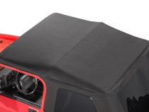 Jeep TJ SkyMaster Fastback Complete Top For 97-06 Wrangler TJ No Doors Black Diamond MasterTop