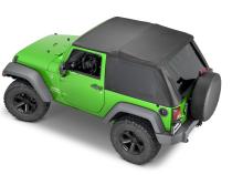 SkyMaster Fastback Complete Top 07-18 2Dr JK Wrangler MasterTwill MasterTop