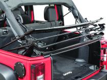 Jeep JK Full Hardware Top Tinted Glass 10-18 Wrangler JK 4 Door Black MasterTwill MasterTop