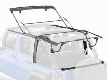 Jeep JK Full Hardware Top Tinted Glass 10-18 Wrangler JK 4 Door Black MasterTwill MasterTop