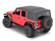 MasterTop Complete Top 18-Present Jeep JLU Wrangler 4 Door, Black Diamond MasterTop