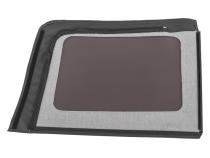 Jeep JK Quarter Window Replacement Driver/Pass Side For 07-18 Wrangler JK 4DR Mopar Factory Top Black Diamond Pair MasterTop
