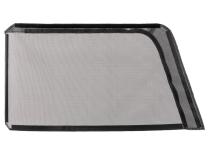 Mesh Trail Screens 2010-2018 2 Dr JK Wrangler with Factory Original or MasterTop Soft Top 3 piece Kit Black Mesh MasterTop