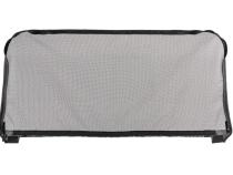 Mesh Trail Screens 2010-2018 2 Dr JK Wrangler with Factory Original or MasterTop Soft Top 3 piece Kit Black Mesh MasterTop