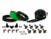 4 Tire Inflation System Ford Raptor Engine Bay W/Engine Mount With Box Fittings Hoses and Storage Bag Black UP Down Air