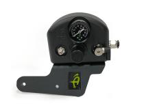 Jeep JK Tire Inflator System 4 Tire For 07-18 Wrangler JK 2/4 Door W/Engine Mount With Box, Fittings, Hoses and Storage Bag Black UP Down Air