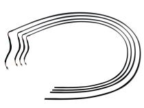 4pc 36inch Ambient Flexible Acrylic Light Strip Custom Add-on Extension for AKIT18