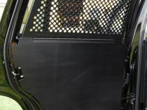 Dog Crate Professional K9 Series Tahoe Rear Seat Insert / 64 W x 31 D x 45.5 H / 2015-Current Chevrolet Tahoe / Mill Finish Aluminum / Owens Products