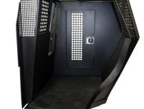 Dog Crate Professional K9 Series *Divider Only* for Explorer Interceptor Rear Seat Insert / 1.125 W x 35.125 D x 39.563 H / 2011-Current Ford Explorer / Mill Finish Aluminum / Owens Products