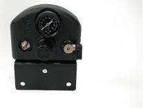 Tire Inflator System 4 Tire Universal With Box, Fittings, Hoses and Storage Bag Black UP Down Air
