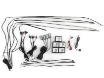 LED Interior Ambient 18-Piece RGBW Multicolor Ultra-Flow Series ColorSmart Vehicle Complete Kit