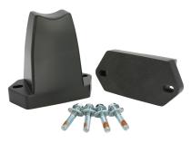 Durobumps Premium Extended Front Off-Road Bump Stops for 90-97 LandCruiser 80 Series, 96-97 Lexus LX450 (4.25-inch Tall)Extended Front Bump Stops - 2 Inch Plus Lift Required - DBF425525