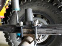 Durobumps Premium Off-Road Rear 2-inch Extended Bump Stops for 05-23 Tacoma (4.25 Inches Tall) 2-inch Lift Required - DBR425TU