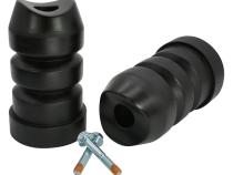 Durobumps Premium Rear 3rd Gen 4Runner Extended Bump Stops for 96-02 4Runner (5.25 inch Tall) 2 Inch Plus Lift Required - DBR525