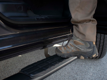 15-Current F-150 Crew Cab 5 Inch Oval Side Steps Fishbone Offroad