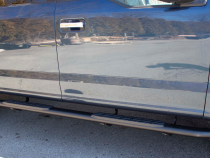 15-Current F-150 Crew Cab 5 Inch Oval Side Steps Fishbone Offroad