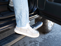 15-Current F-150 Crew Cab 5 Inch Oval Side Steps Fishbone Offroad