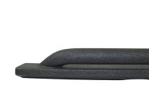 Jeep JK Rock Slider 07-18 Wrangler JK 2 Door Rubicon Steel Black Textured Powdercoat Fishbone Offroad