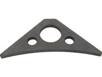 Jeep Gusset 3 Hole Bare Steel Fishbone Offroad