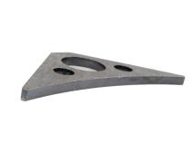 Jeep Gusset 3 Hole Bare Steel Fishbone Offroad
