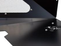 Jeep JL Inner Fenders For 18-Current Wrangler JL Front/Rear Set of 4 Aluminum Black Powdercoat Fishbone Offroad