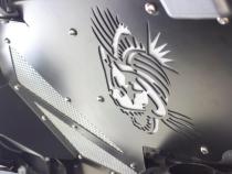 Jeep JL Inner Fenders For 18-Current Wrangler JL Front/Rear Set of 4 Aluminum Black Powdercoat Fishbone Offroad
