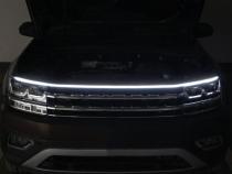 LED Knight Rider Scanning Hood Brow DRL Flex Kit - Cool White