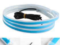 LED Knight Rider Scanning Hood Brow DRL Flex Kit - Cool White