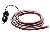 LED Knight Rider Scanning Hood Brow DRL Flex Cool White Kit for Cars and Jeeps Race Sport Lighting