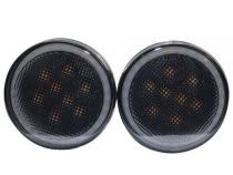 Turn Signal Amber LED Light Kit with White DRL HALO fits 06-17 JEEP Wrangler JK Race Sport Lighting