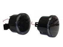 Turn Signal Amber LED Light Kit with White DRL HALO fits 06-17 JEEP Wrangler JK Race Sport Lighting