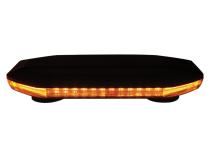 LoPro White and Amber Strobing Wig Wag Mini Bar with Portable Magnetic Base and Cigarette Lighter Power Chord Race Sport Lighting
