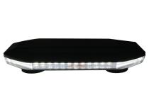 LoPro White and Amber Strobing Wig Wag Mini Bar with Portable Magnetic Base and Cigarette Lighter Power Chord Race Sport Lighting