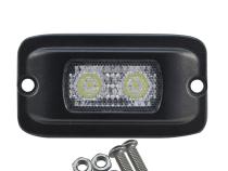 Mini Flood beam LED Flush Mount Auxiliary High Power Work Light Race Sport Lighting
