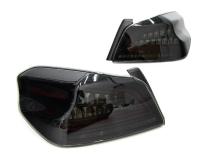 OLM Spec CR Tail Lights Smoked Lens Black Base 2015-2021 Subaru WRX &amp;amp; STI