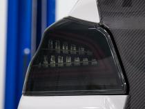 OLM Spec CR Tail Lights Smoked Lens Black Base 2015-2021 Subaru WRX &amp;amp; STI