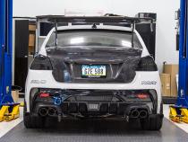 OLM Spec CR Tail Lights Smoked Lens Black Base 2015-2021 Subaru WRX &amp;amp; STI