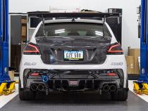 OLM Spec CR Tail Lights Smoked Lens Black Base 2015-2021 Subaru WRX &amp;amp; STI