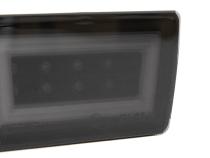 OLM F1 NB+R V2 (Smoke Lens, Gloss Black Base, White Bar) 2015-2020 WRX / STI