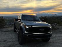 Essential Series Headlight and DRL Grille 2pc Bundle 20-22 Ford Super Duty OLM Outside Line Motoring