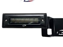 19-22 Dodge Ram 1500 Hitch Bar Reverse 7in LED Flood Lighting Heavy Duty Bolt-On Blacked Out Kit with Heated Lens and Dual End Light Cap