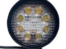 4 Inch Round High-Powered LED 27W/1755LM Each Street Series Race Sport Lighting