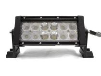 8 Inch LED Light Bar 36W/2,340LM Includes Easy to install Wire Harness and Switch 3 Year Warranty Flagship Light Bars Street Series Race Sport Lighting