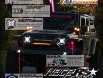 Graphical 23x23 Slat Wall hanging graphic only display for Jeep No power Race Sport Lighting