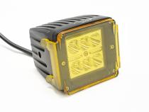 3x4 Inch 24W 6-LED CREE Cube Spot Light w/ Optional Amber CoverStreet Series Race Sport Lighting