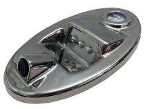 Professional 316 Stainless Marine Grade Custom Docking LED and Camera Combo Lighting System Race Sport Lighting