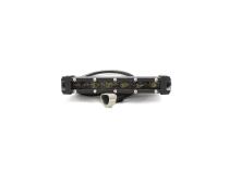 8 Inch 5w LoPro Ultra Slim LED Light Bar with Amber Marker and Running Light Function 30w Includes Rocker Switch Harness Race Sport Lighting