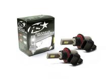 H13 Plug N Play Super LUX LED Replacement Bulbs 1,900 LUX Max Output PNP Series Race Sport Lighting