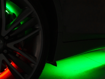 Chasing 6-Piece Underbody RGB+W LED Kit with ColorADAPT Remote and ColorSMART APP Control Options Race Sport Lighting