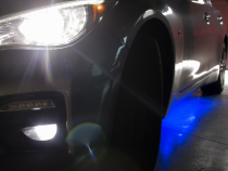Chasing 6-Piece Underbody RGB+W LED Kit with ColorADAPT Remote and ColorSMART APP Control Options Race Sport Lighting